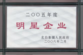 二OO五年度明星企業(yè)